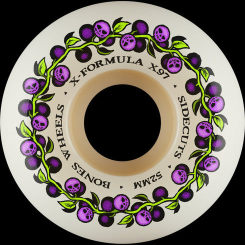 Bones - Skull Berries V5 Sidecuts X-Formula 97a Wheels (52mm)